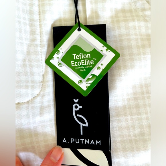 NWT A. Putnam Tulip Shorts Birch Check Women’s Size 4 - Picture 9 of 15